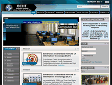 Tablet Screenshot of bciit.ac.in